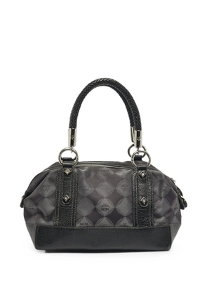 MCM Pre-Owned Logo Diamond Boston bag - Grey