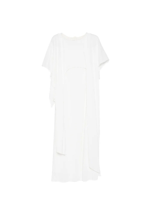 RUOHAN Tobi cape-style dress - Neutrals