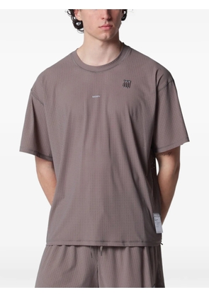 Satisfy Space-O perforated T-shirt - Brown