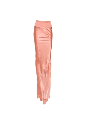 Rick Owens Slim Long Coda skirt - Orange