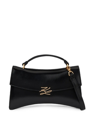 Karl Lagerfeld K/Autograph Twist top handle bag - Black