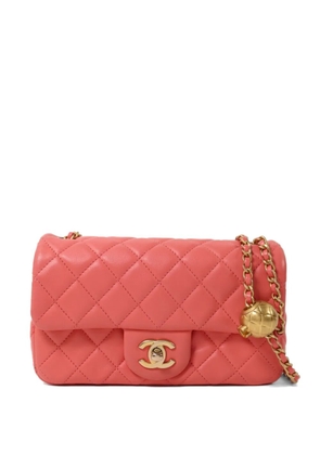 CHANEL Pre-Owned quilted CC turn-lock shoulder bag - Pink