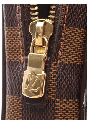 Louis Vuitton Pre-Owned 2012 Damier Ebene Brooklyn belt bag - Brown