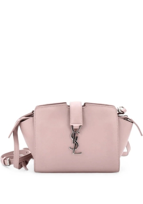 Saint Laurent Pre-Owned Monogram Cabas Leather Toy crossbody bag - Pink