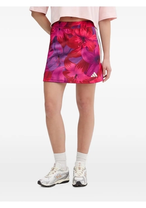 adidas x FARM RIO floral-print 3-Stripes skirt - Pink