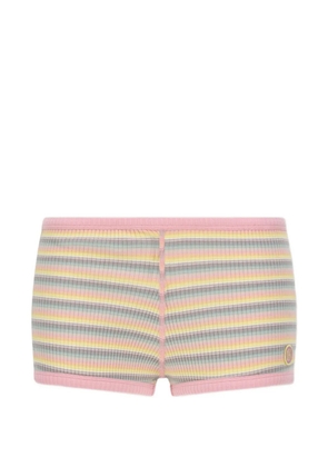 AMIRI MA striped shorts - Pink