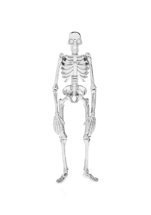 Alexander McQueen skeleton motif brooch - Silver