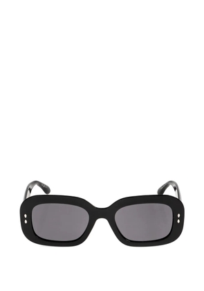 ISABEL MARANT geometric-frame sunglasses - Black
