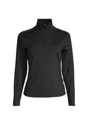 Casall Serene half-zip top - Black