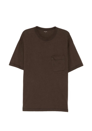 LEMAIRE jersey short-sleeves T-shirt - Brown