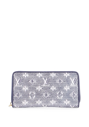 Louis Vuitton Pre-Owned Zippy Wallet Monoglam Jacquard Canvas small wallets - Blue