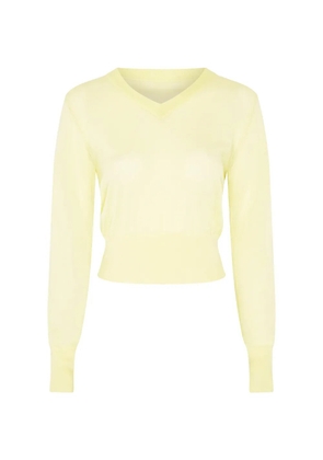 Paris Georgia V-neck sweater - Yellow