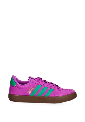 adidas VL Court 3.0 suede logo-patch sneakers - Purple