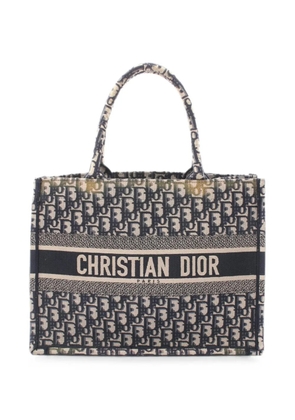 Christian Dior Pre-Owned 2000s medium Oblique Book tote bag - Blue