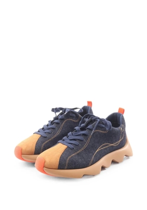 Hermès Pre-Owned 2020s Anvol denim sneakers - Blue