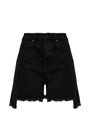 AllSaints Frankie raw-cut shorts - Black