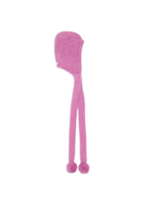 Acne Studios Year of the Horse pompom mohair hat - Pink