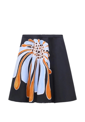 Dorothee Schumacher Floral Power mini skirt - Blue
