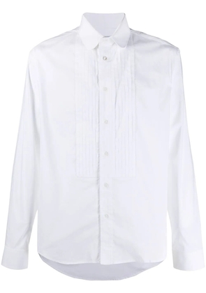 Off-White Now print tuxedo shirt