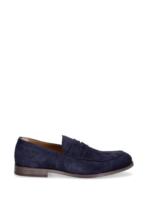 Fly London penny-slot suede loafers - Blue