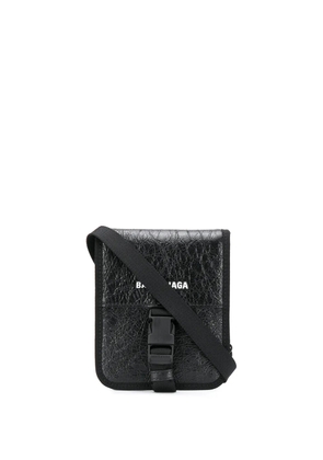 Balenciaga bi-fold pouch bag - Black