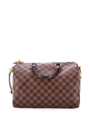 Louis Vuitton Pre-Owned Speedy Bandouliere Bag Damier 30 shoulder bag - Brown