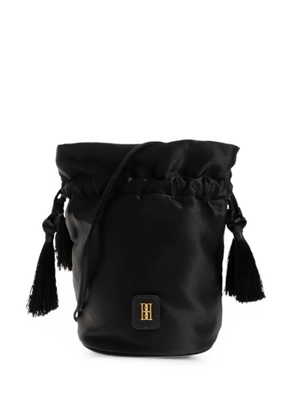 By Malene Birger Landinna tassel-detail bucket bag - Black