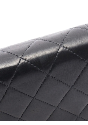 CHANEL Pre-Owned 2000-2002 Matelassé chain shoulder bag - Black