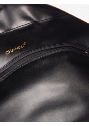 CHANEL Pre-Owned 1994-1996 matelassé Boston bag - Purple