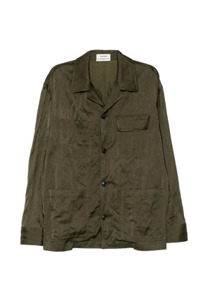 System crinkle jacket - Green