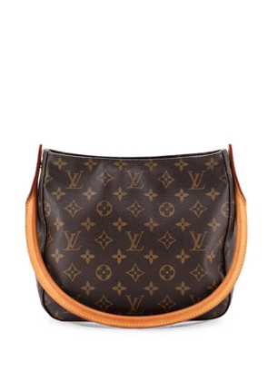 Louis Vuitton Pre-Owned Looping Handbag Monogram Canvas MM satchel - Brown