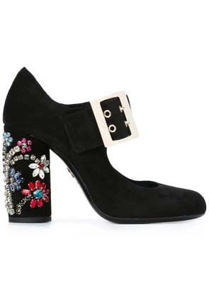 Lanvin embellished Mary Jane pumps - Black