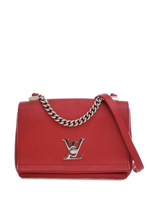 Louis Vuitton Pre-Owned 2015 Leather Lockme II BB satchel - Red