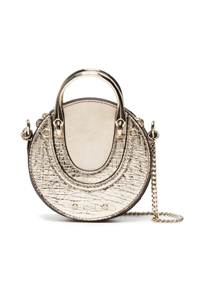 Chloé Mini Pixie Crossbody Bag in Gold - 9DA GOLD