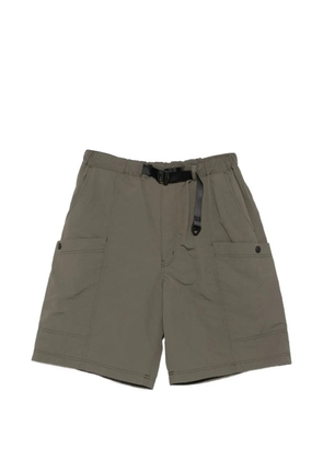 Comme des Garçons Homme belted multi-pocket cargo shorts - Green