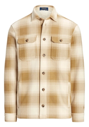 Polo Ralph Lauren two-tone plaid cotton shirt - Brown
