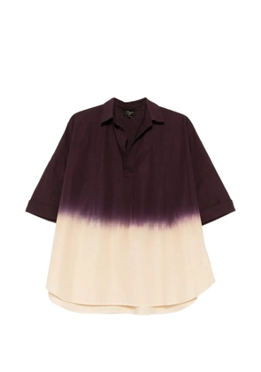 RAGA V-neck short-sleeve shirt - Purple