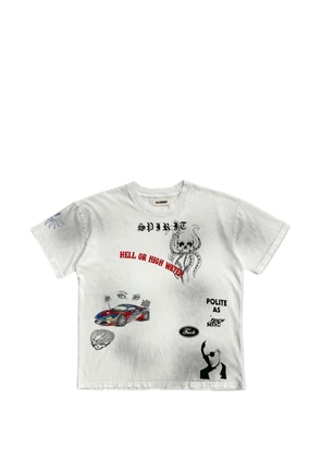 Alchemist graphic-print cotton T-shirt - White