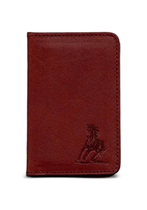 One Of These Days debossed-logo card holder - Brown