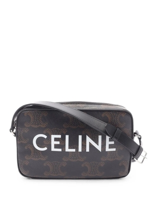 Celine Pre-Owned 2010s Triomphe messenger bag - Black