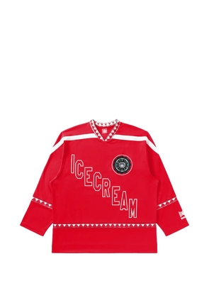 ICECREAM logo-print T-shirt - Red