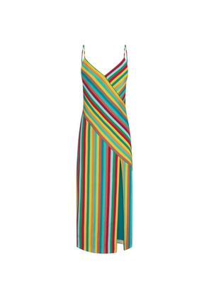 Simon Miller Maude striped midi dress - Green