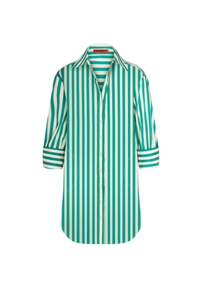 Simon Miller Kena striped mini shirt dress - Green
