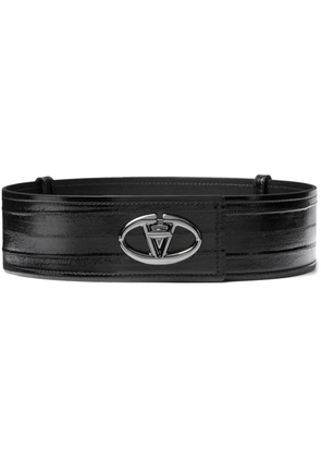 Valentino Garavani 60mm VLogo The Bold Edition belt - Black