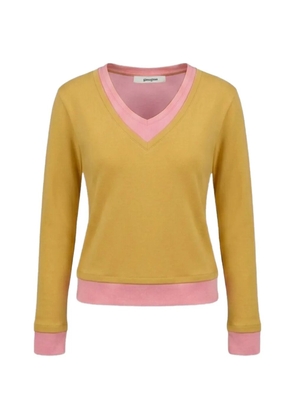 Gimaguas Sam V-neck T-shirt - Yellow