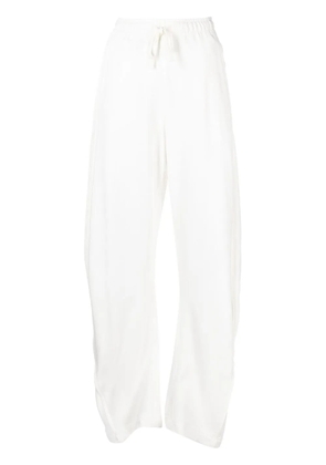 JNBY straight-leg drawstring track pants - White