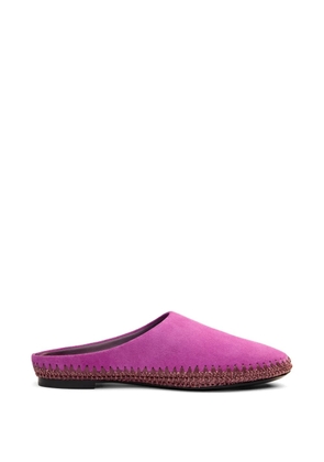 Simon Miller Riad whipstitch-trim mules - Pink