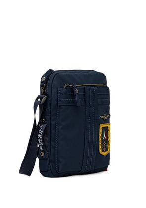 Aeronautica Militare Frecce Tricolori patch-detail messenger bag - Blue