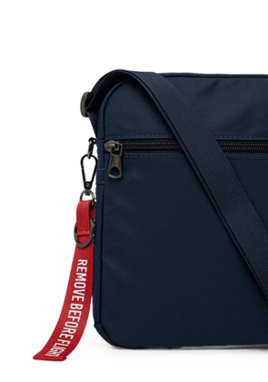 Aeronautica Militare Frecce Tricolori patch-detail messenger bag - Blue