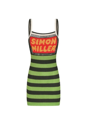 Simon Miller Dibby crochet-knit mini dress - Green